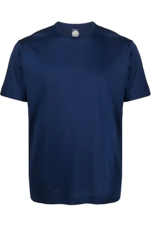 MAZZARELLI Round-neck short-sleeve T-shirt