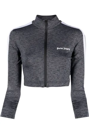 Palm Angels Logo-print zip-front track top