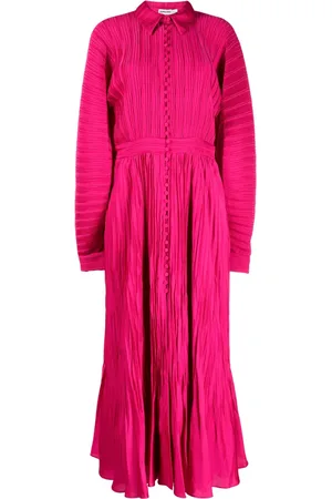 Simkhai Indiana pleated maxi dress