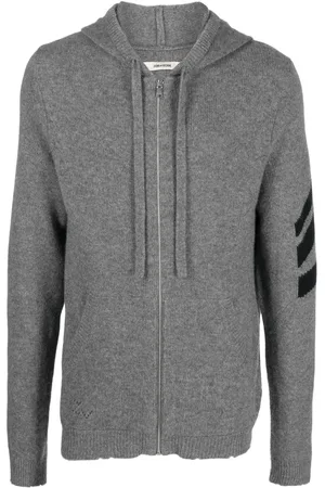 Zadig & Voltaire Cashmere zip-up hoodie