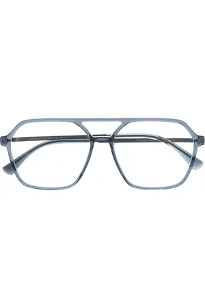 MYKITA Transparent pilot-frame glasses