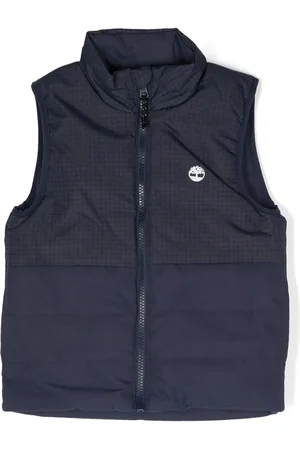 Timberland Logo-print zip-up gilet
