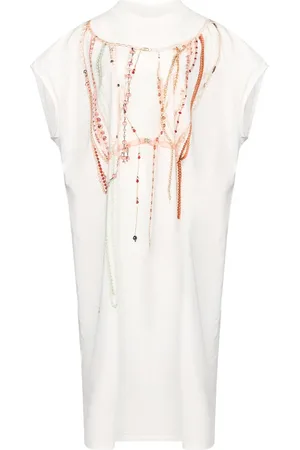 Maison Margiela Bead detailing maxi dress