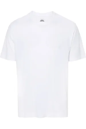MAZZARELLI Plain cotton T-shirt