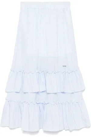 MONNALISA Striped maxi skirt