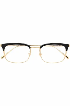 Omega Two-tone square-frame optical glasses