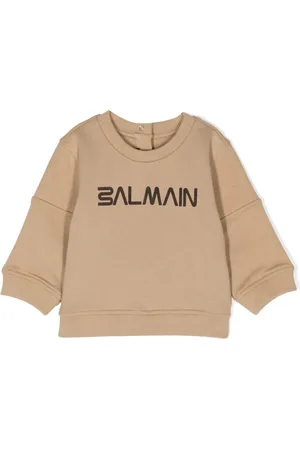 Balmain Logo-print cotton sweatshirt