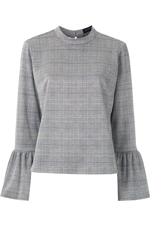 Olympiah Bourbon long sleeve blouse