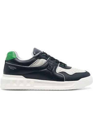 VALENTINO GARAVANI Panelled low-top sneakers