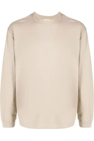 Rito Structure Solid-color long-sleeve sweatshirt