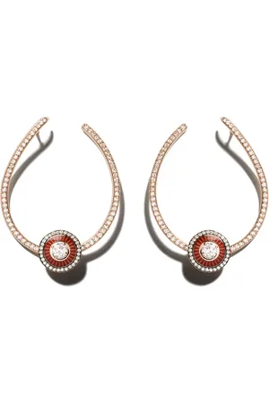 SELIM MOUZANNAR 18kt rose gold diamond Mina earrings