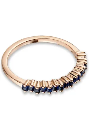 Suzanne Kalan 18kt rose gold sapphire ring