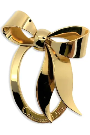 Dior 1980s large Floppy Bow brooch