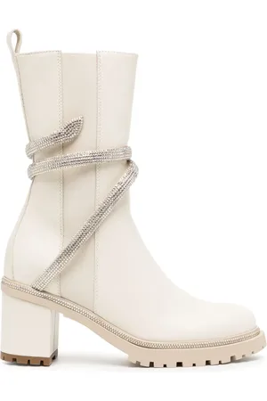 RENE CAOVILLA Cleo 65mm leather boots