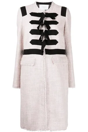 Giambattista Valli Single-breasted tweed coat