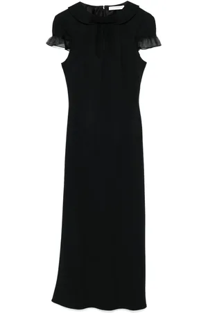 Alessandra Rich Bow-detailed midi dress