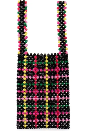 Nannacay Anna beaded tote bag