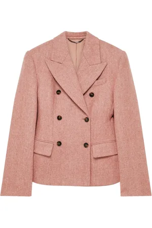 Stella McCartney Double-breasted moulded blazer