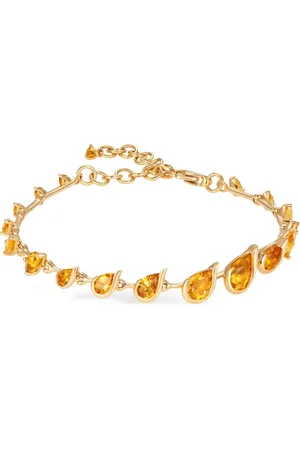 Fernando Jorge 18kt yellow Flicker citrine bracelet