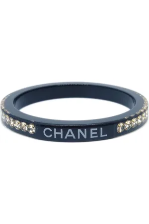 CHANEL 2005 rhinestone-embellished bracelet