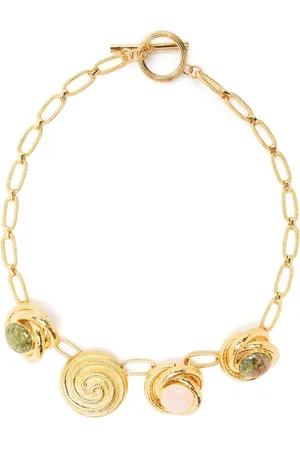 Destree Elizabeth Whirlpool charm necklace