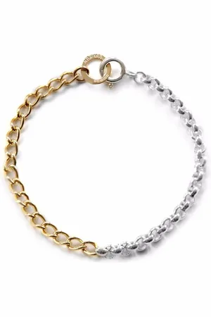 NORMA JEWELLERY Aquila two-tone bracelet