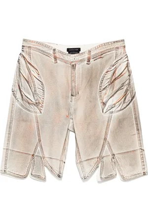 JUNTAE KIM Printed corset shorts