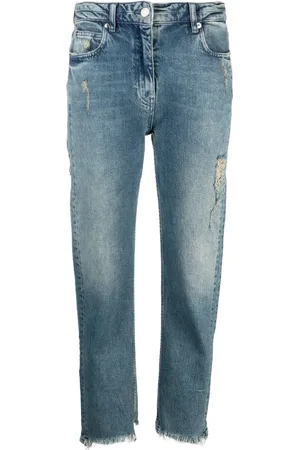 IRO Albury Ripped straight-leg jeans