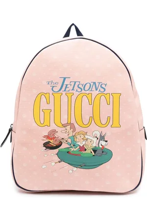 Gucci Jetsons-print zipped backpack