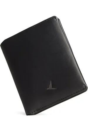 TROUBADOUR Smooth leather passport wallet