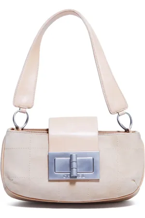 CHANEL 2003-2004 Choco Bar shoulder bag