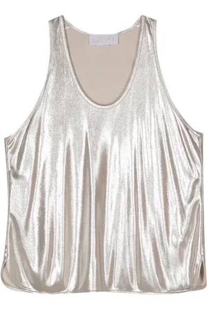 GENNY Metallic tank top