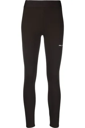 Ralph Lauren Logo-waist cropped leggings