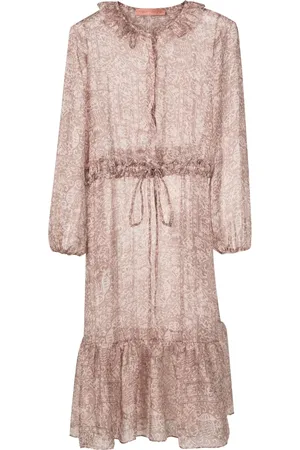 CLUBE BOSSA Bryere graphic-print midi dress