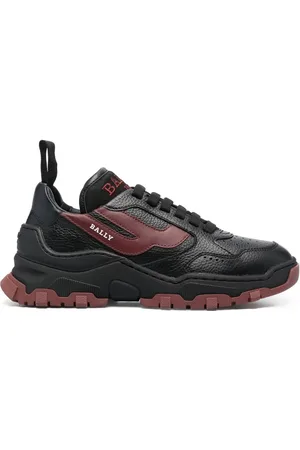 Bally Embroidered-logo sneakers