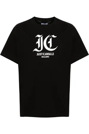 Roberto Cavalli Logo-print cotton T-shirt