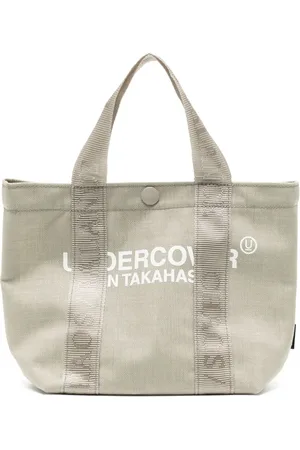 UNDERCOVER Logo-print canvas tote bag