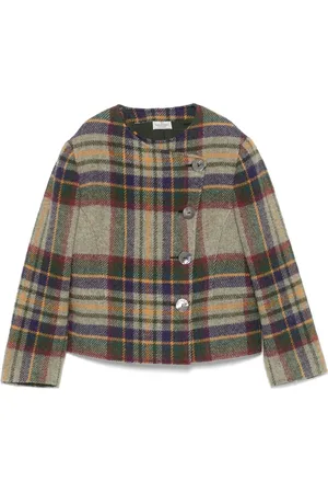 VALENTINO GARAVANI 1980s checked jacket