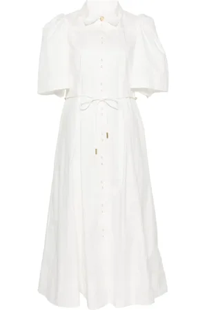 AJE Pivotal Tie midi dress