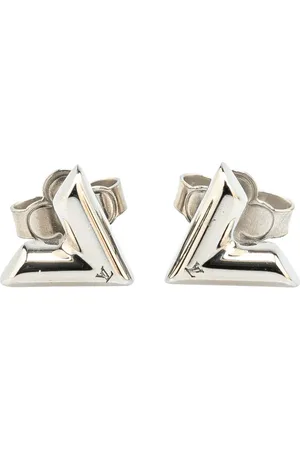 LOUIS VUITTON 2021 Plated Essential V Stud Earrings costume earrings