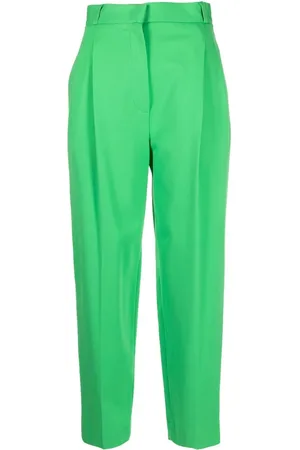 Harris Wharf London Pleat-detailing tapered-leg trousers