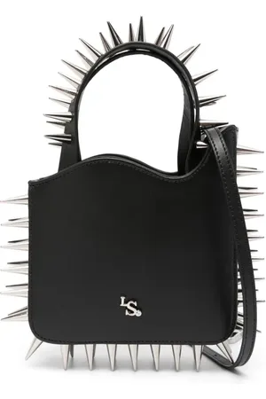 LE SILLA Jagger spike-stud leather tote bag