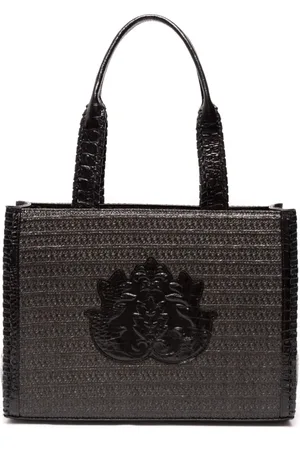 Isla Ibiza Logo-appliqué tote bag