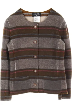 CHANEL 1986-1988s striped jacket