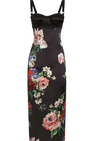 Dolce & Gabbana Floral-print midi dress
