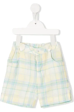 PATACHOU Plaid-check print shorts