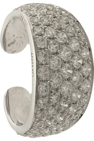 Anita 18kt white gold Galaxy diamond ear cuff
