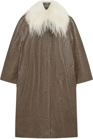 16Arlington Beach leather coat