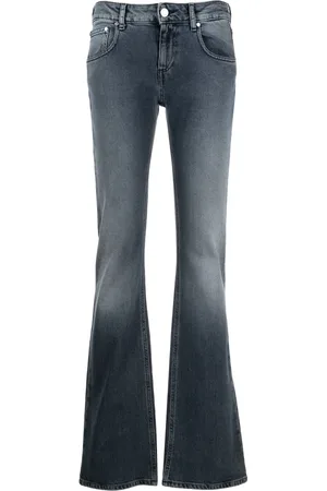 Trussardi Mid-rise flared jeans