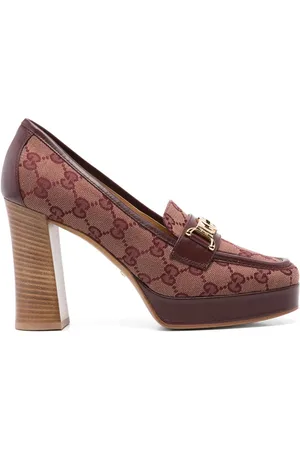Gucci 105mm GG Supreme pumps